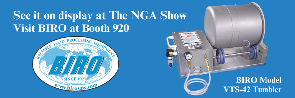 Biro Model VTS-42 Tumbler | See it on display at The NGA Show at Booth 920